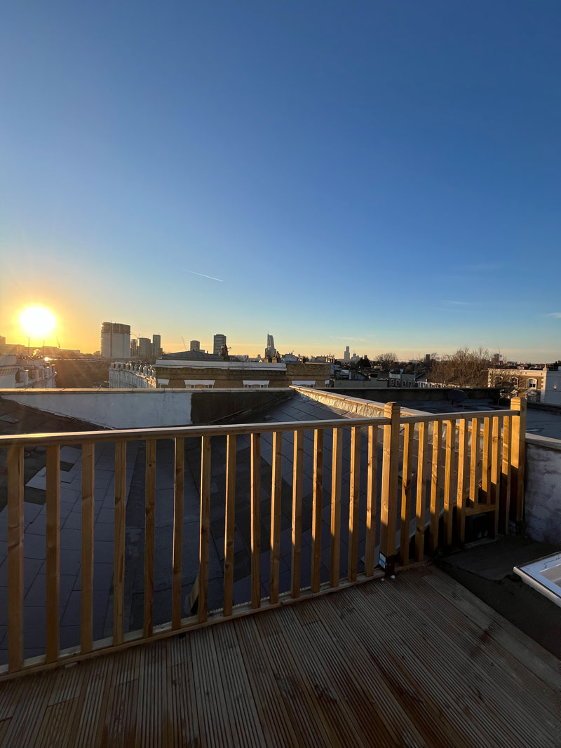 Ladbroke Grove Rooftop View