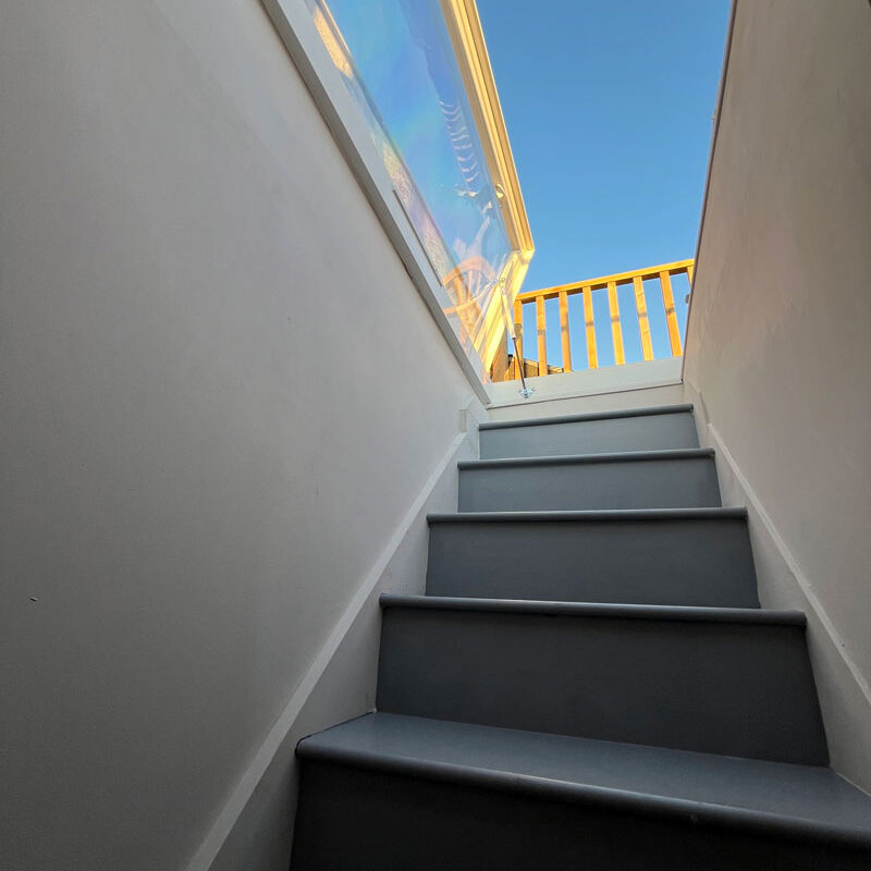 Ladbroke Grove Stairs To The Roof