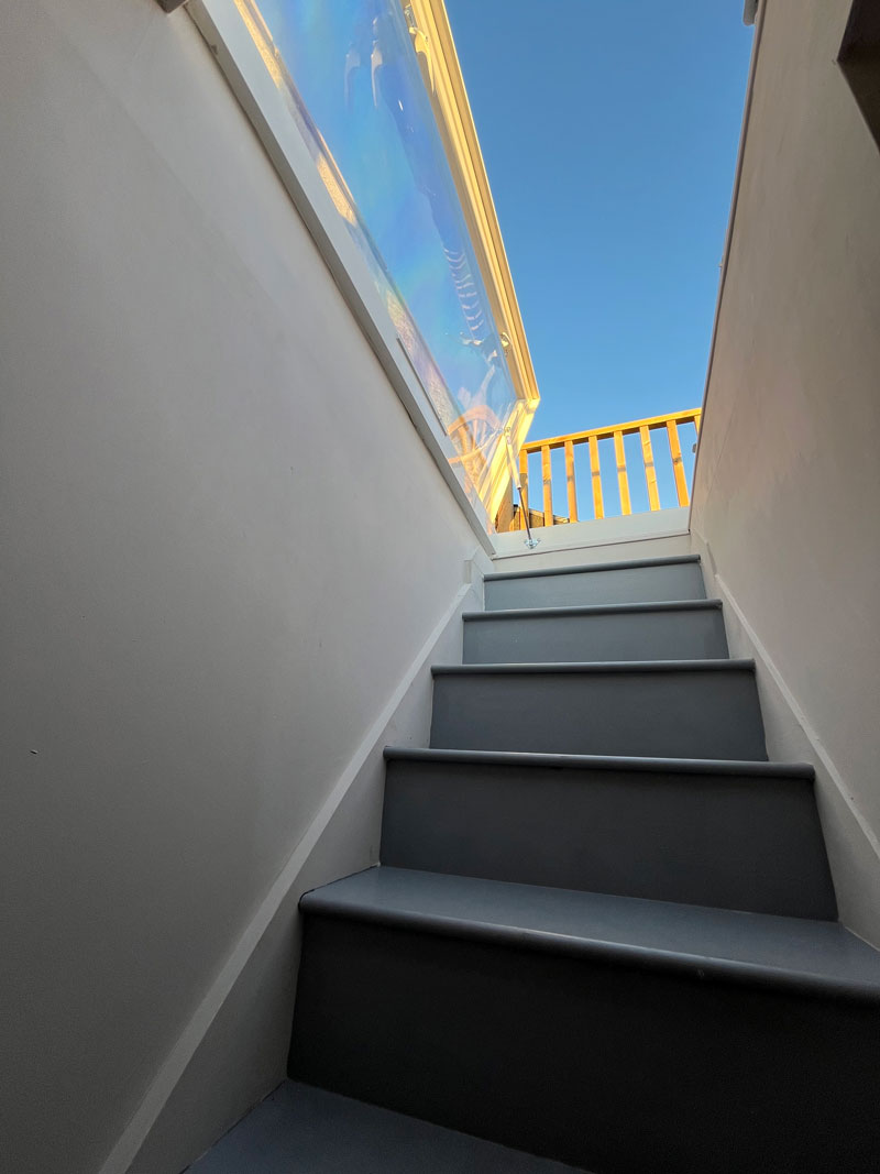 Ladbroke Grove Stairs To The Roof